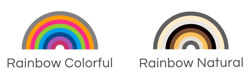 レインボーカラー