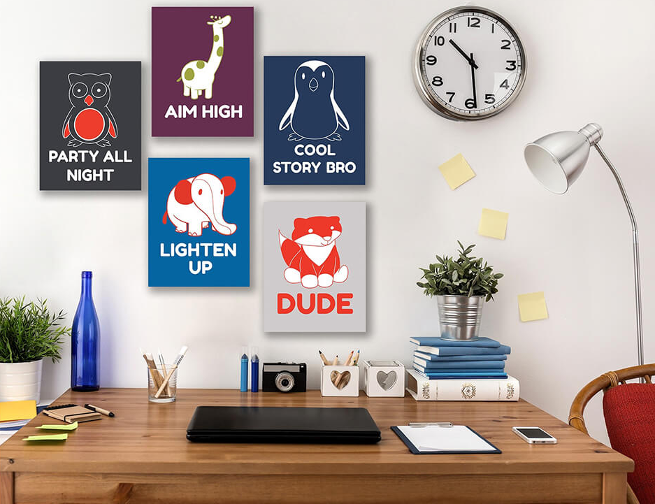 ヨギボーウォールアート